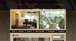 Desktop Screenshot of cosmeticinjectablesbylisa.com